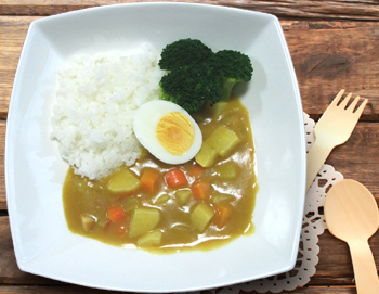 野菜たっぷり朝カレー