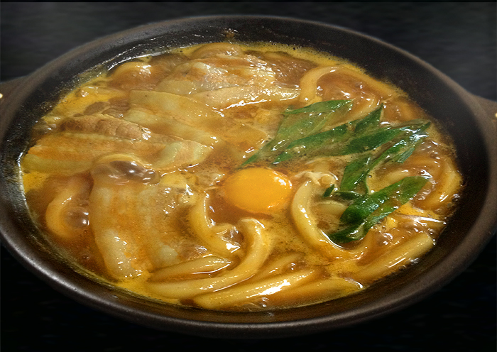 カレー煮込みうどん