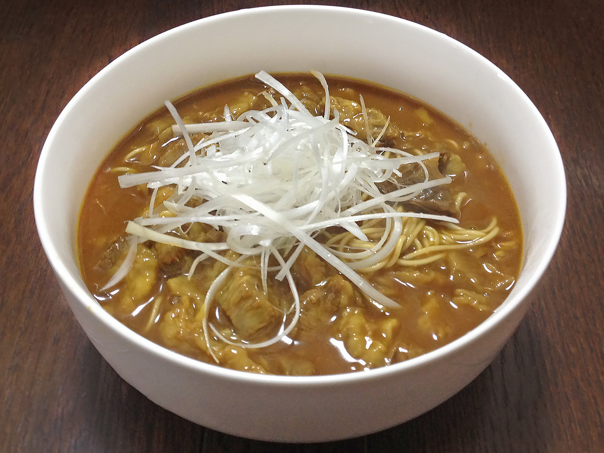 牛すじカレーラーメン