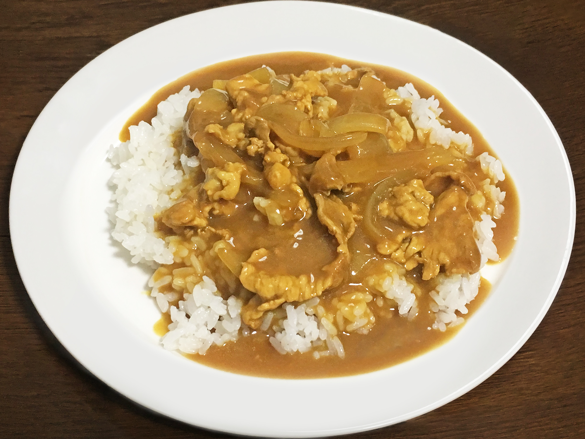 50年前の蕎麦屋さんのカレーライス 簡単レシピ