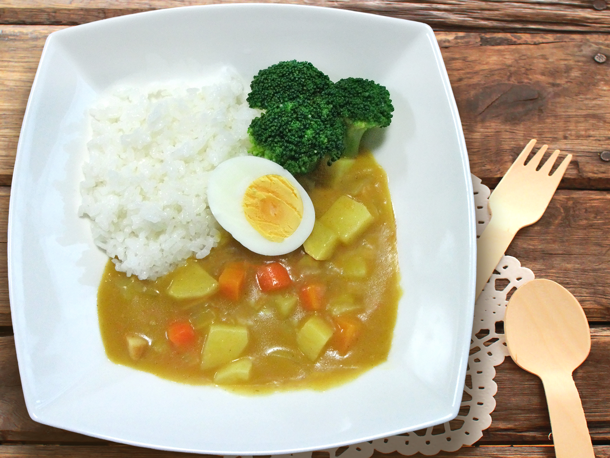 野菜カレーライス