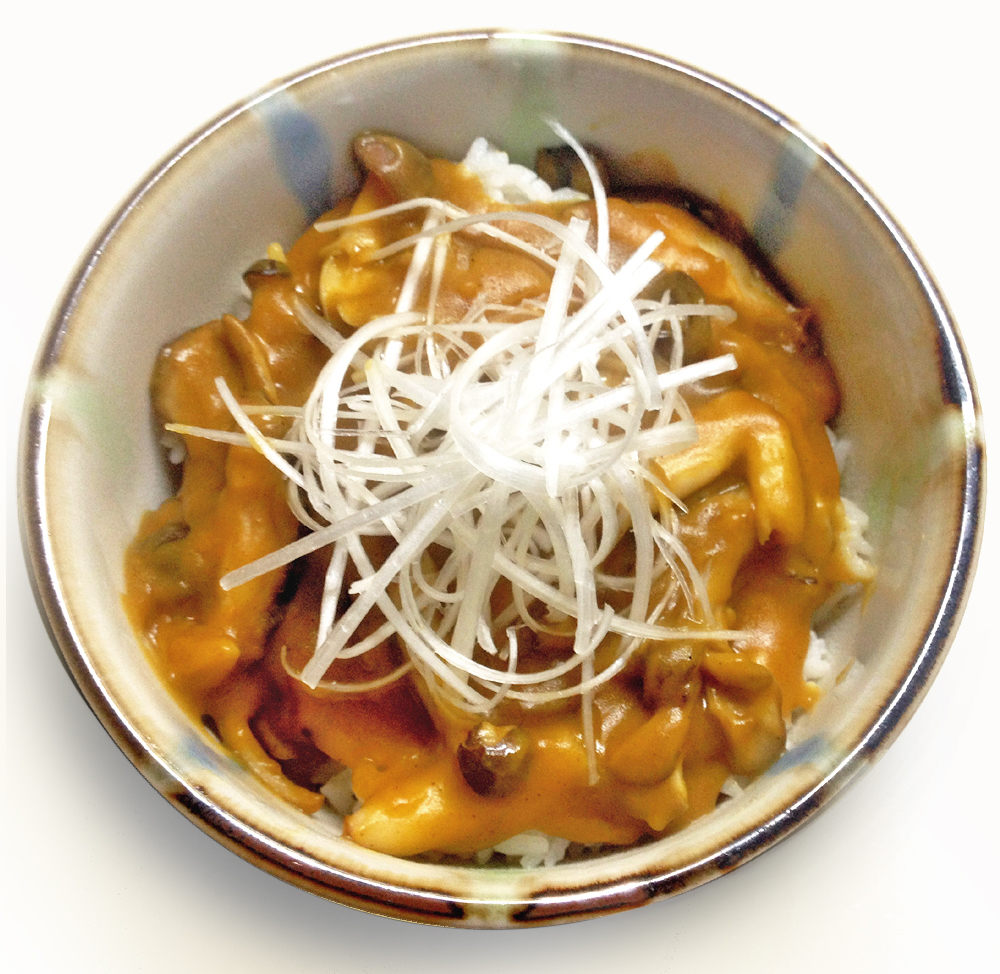 きのこたっぷりカレー丼