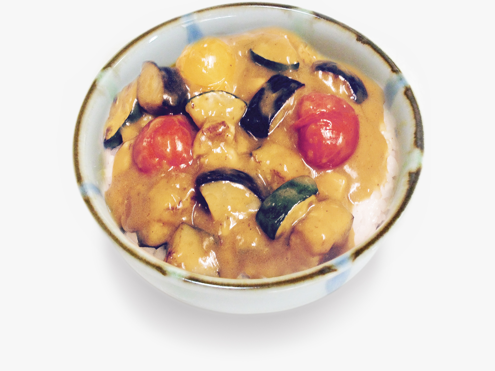 夏野菜の和風丼