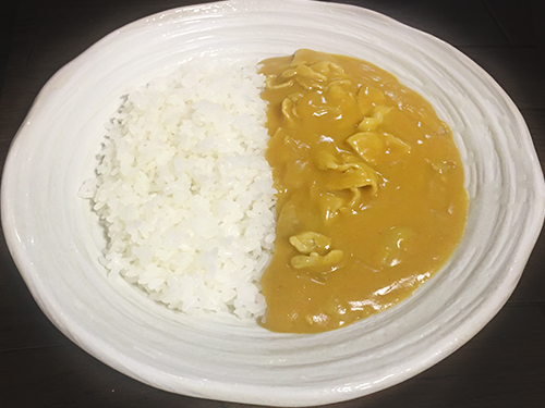 平成の黄色いカレーライス