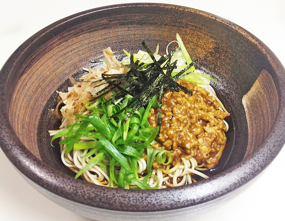 まぜ蕎麦カレー南蛮のレシピ