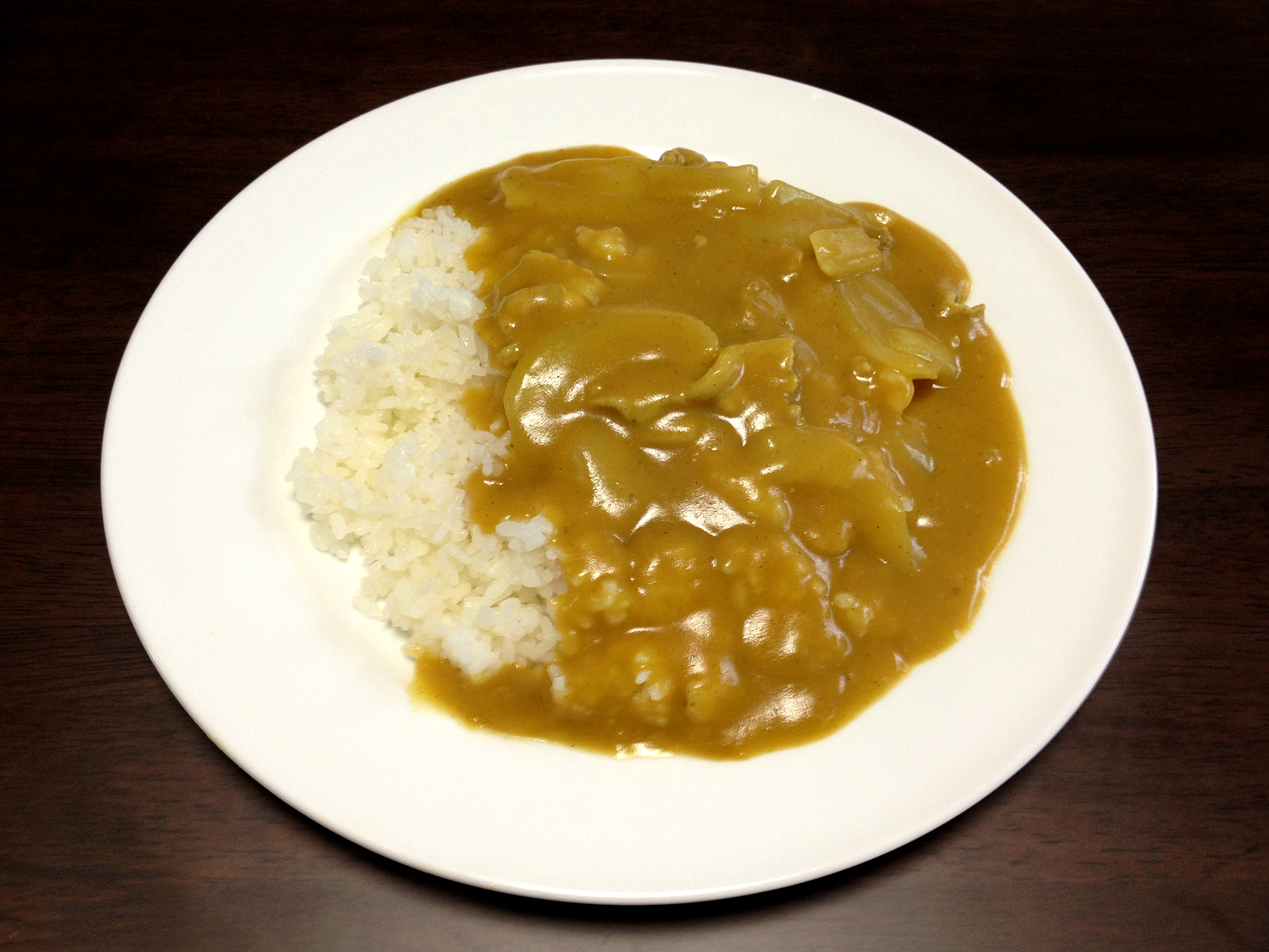 和風カレーライスレシピのプリントページ 昭和の和風カレーライス