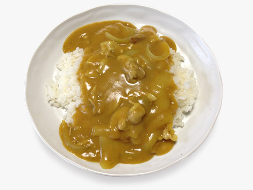 昭和の和風カレーライス